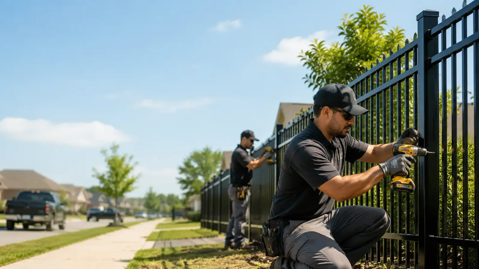 Metal Fence Installation in Burns, TN